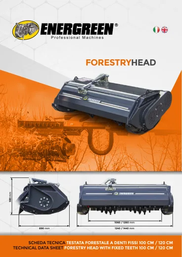 FORESTRY HEAD – tehnički list